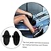 OHPHCALL Fitness Rowing Machine Pedals Rowing Machine Foot Plate Straps for Home Exercise Equipment
