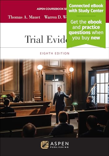Trial Evidence [Connected eBook with Study Center] (Aspen Coursebook)