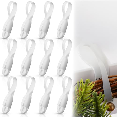 Fiada 12 Pcs Cord Bundlers Organizer for Appliances, Clear