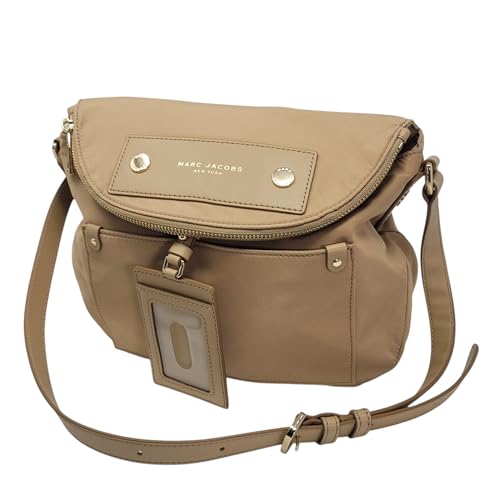 Marc Jacobs Bolsa transversal Preppy Natasha de nylon, café gelado, tamanho único (café gelado), Café Gelado