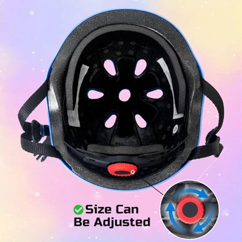 Nattork Kids Helmet Protective Gear, Removable Liner for Multi-Sports Skateboard, Skates, Bike, Scooter Age 4-12 Kids Youth Adults - Image 3