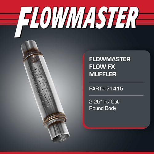 Silenciador Flowmaster Flow FX de 2.25 pulgadas soluciona pérdida de potencia en camiones 2