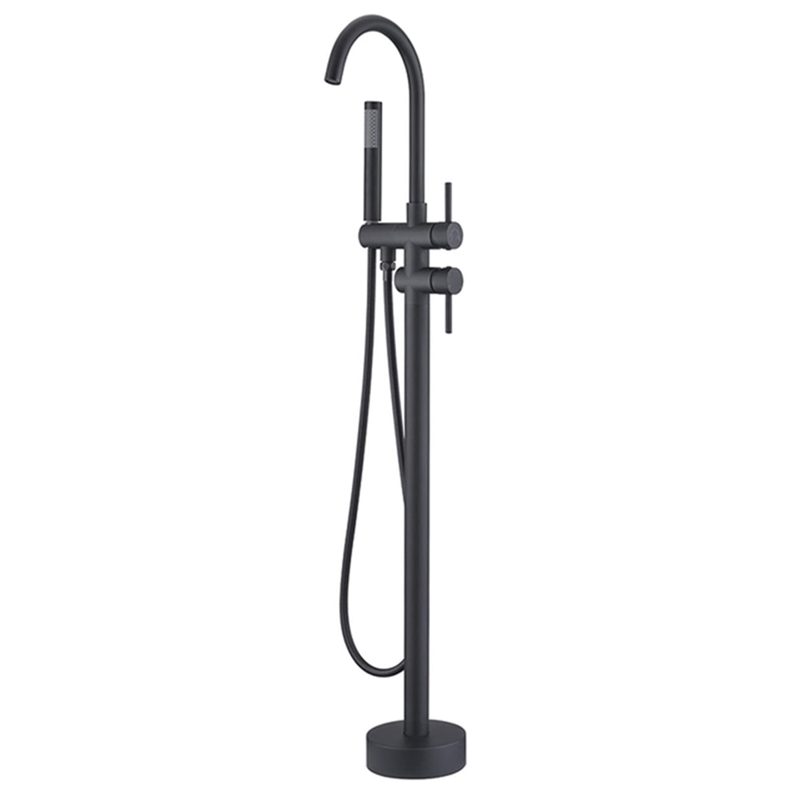 Robinet de baignoire REMP autoportant colonne de sol avec mitigeur complet