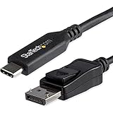 COMPATIBILITÉ : ce câble de conversion USB Type-C vers DisplayPort de 15 cm ne nécessite aucun logiciel/pilote et est rétrocompatible avec DisplayPort 1.2 ; fonctionne avec Windows, macOS, Linux, iPadOS, Chrome OS, Android