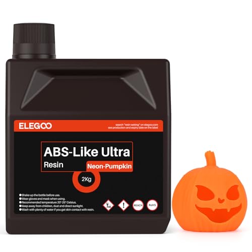 ELEGOO ABS Like Ultra Resin Neon-Pumpkin 2000G