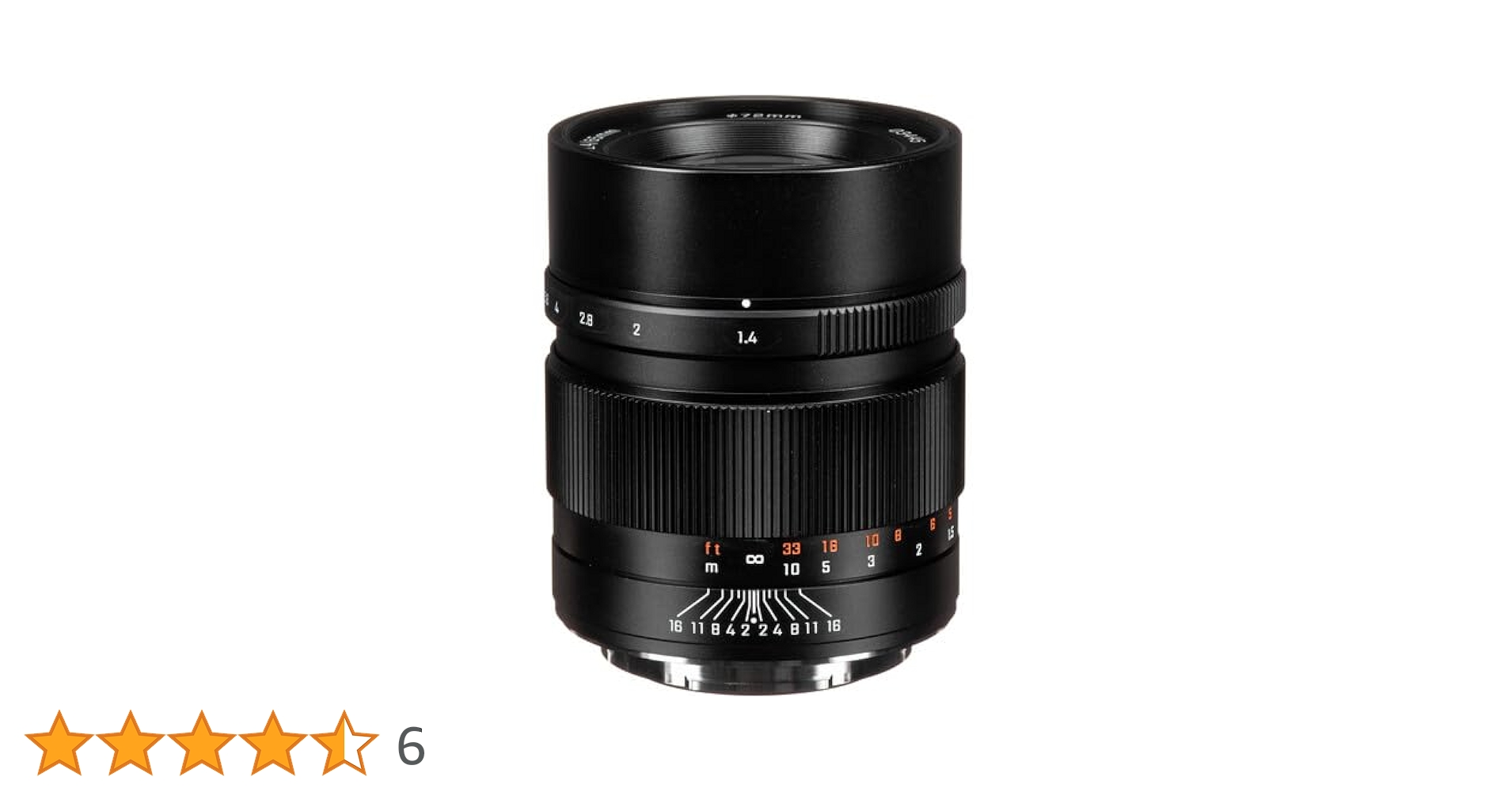 専用ほぼ新品Mitakon Zhongyi  65mm f/1.4 Mitakon Zhongyi Speedmaster 65mm f/1.4 Lens for Fuji GFX