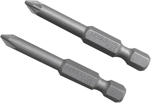 Izelta  4825210011 Pozidriv Y ld z U lu Bits, Gri, 50Mm
