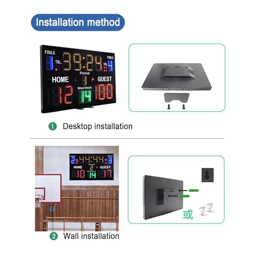 Tableau de score électronique avec télécommande pour ne plus perdre le fil des points - 6