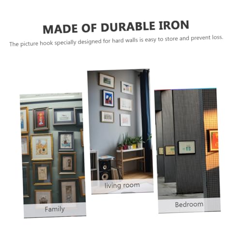 Image of DOITOOL 415pcs Picture Hooks Hangers Set Heavy Duty Wall Mounting Hardware for Home Decor Easy to Install Picture Hanging Kits Reusable and Strong Load-Bearing Capacity