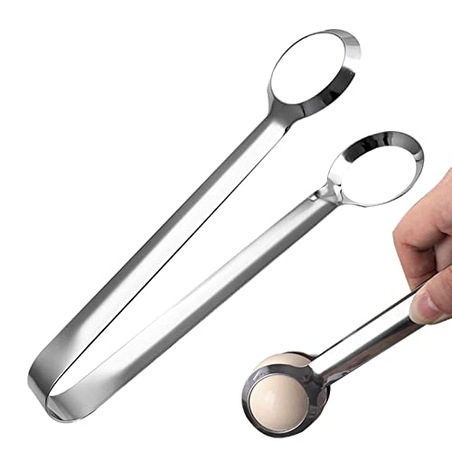 Pinza da Cucina – Pinze da Cucina in Acciaio Inox, Utensili da Cucina riutilizzabili con Aspetto Liscio per casa, panetteria, Negozio per la Colazione