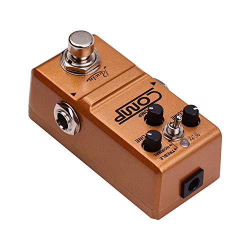 Mingzhe Pedal de Guitarra del Compresor Pedal de Bypass Verdadero Conservación para Guitarristas...