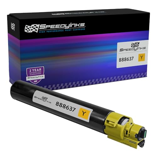 Toner jaune compatible 888637 pour remplacer la cartouche Ricoh C2500
