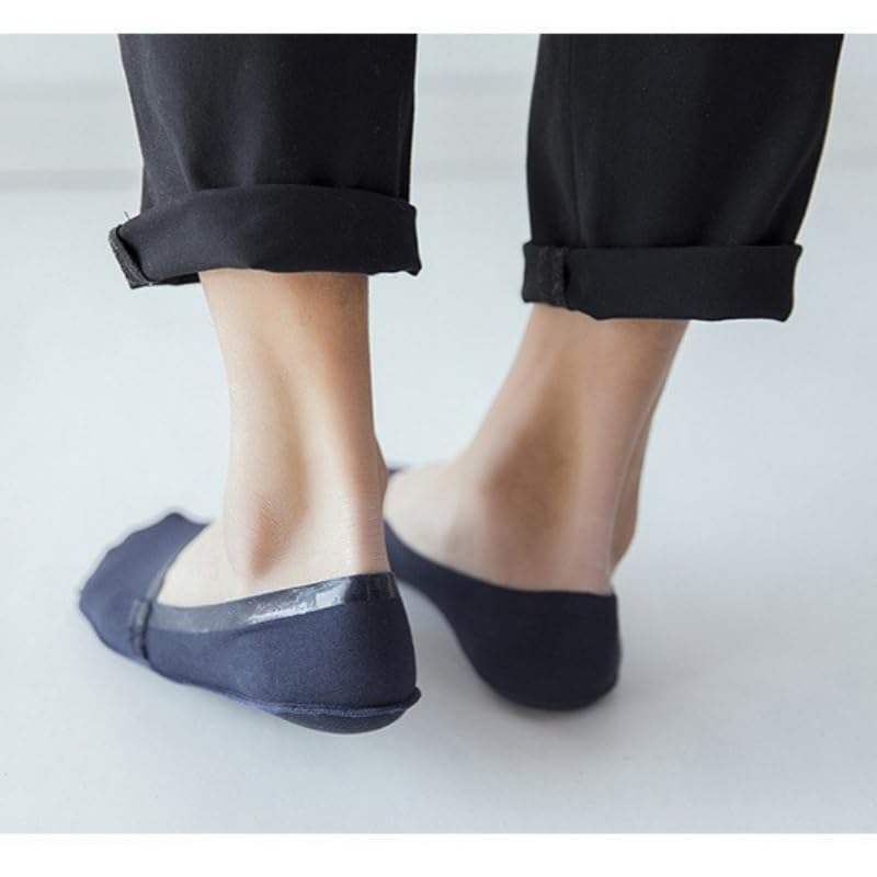 SOKA One :Les chaussettes invisibles qui tiennent en place Chaussettes Invisibles Homme Femme Coton Basses Courtes Fines Élastiques Antidérapantes pour Chaussures