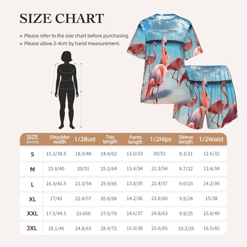 Imprimé flocage de flamants roses sur la plage : le t-shirt anti-décoloration