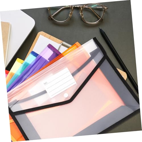 Pochettes transparentes documents Cabilock 7 pièces extensibles bureau