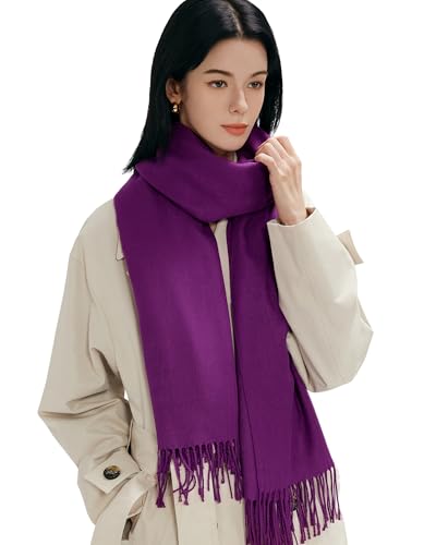 maamgic Women's Winter Scarf Soft Warm Scarf for Women Cozy