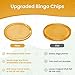 MR CHIPS Made in USA Magnetic Wand with 100 Bingo Plus Extra Yellow