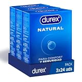 Durex Preservativos Natural, 3x24 condones