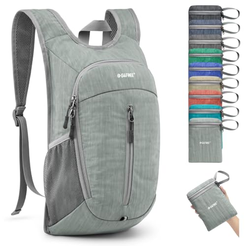 G4Free 10L Faltbarer Leichter Wanderrucksack Kleiner Rucksack Damen Herren...