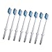 Ipetboom 8pcs Replacement Brush Heads for Water Flosser Oral Irrigator Accessories Brush Heads for Replacement Picks