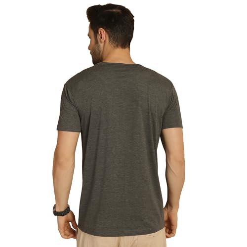Image of VIMAL JONNEY Printed Multicolor Round Neck Cotton Half Sleeves Tshirt for Men-VIMAL55365(Pack of 2)