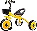 Produktbild JINHH Spaziergänger für Kinder, Dreirad-Licht-Kind-Fahrrad-Kinder Spaziergänger Beweglich und Sicherheit 1/3/6 Jahre Alten Jungen und Mädchen-Auto mit Markise Sicherheitszaun 4 Farbe