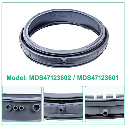 Upgraded Mds47123602 Washer Door Gasket Boot Seal Compatible With Lg/Kenmore Washer Gasket Rubber Boot Seal Oem Replaces Mds64237202, Mds64237201,1529948, Ap5218575, Ps3535210,Ah3535210, Ea3535210 #TOP4