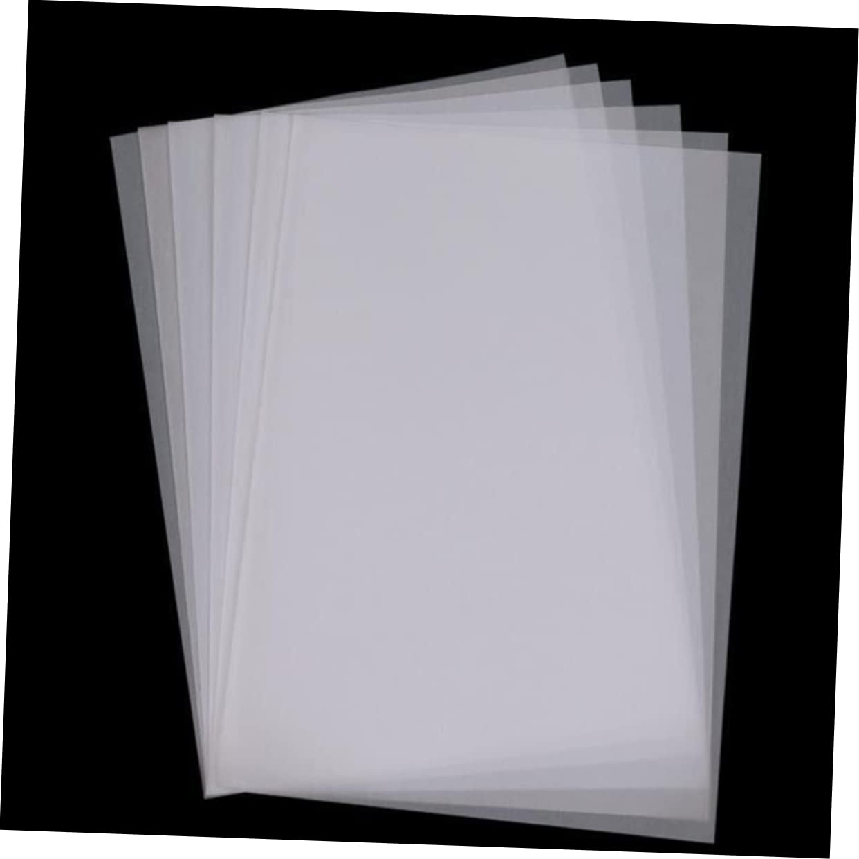 STOBOK Carta da Disegno Traslucida, 100 Fogli Spessi per Tracciatura, Calligrafia e Uso in Industria Grafica Carta Bianca Resistente
