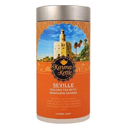 Karma Kettle Seville Premium Whole Oolong Tea, Orange Peel, Whole Spices, 100% Natural Tea, Loose Leaf Tea, 75gms (B07CVWDYXR) Amazon Price History, Amazon Price Tracker