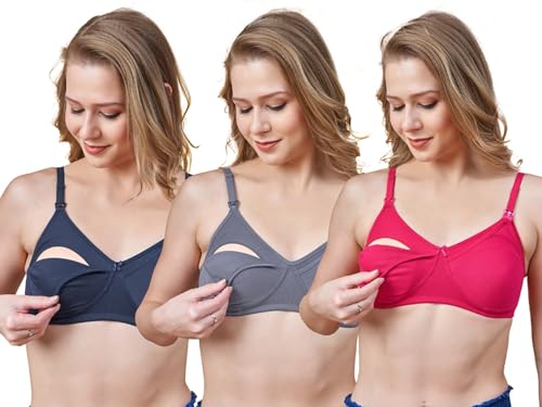 Image of Cotton Nursing Bra | Non-Padded | Full Coverage