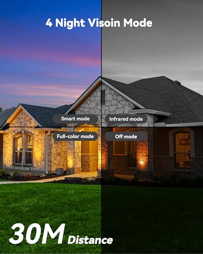 Image of Imou 10MP Outdoor Security Camera with Dual Lens, Wireless Wifi CCTV Home Camera with AI Human Vehicle Detection /Color Night Vision /Work w /Alexa, Cruiser Dual 2 3K+3K Outdoor Surveilliance Camera