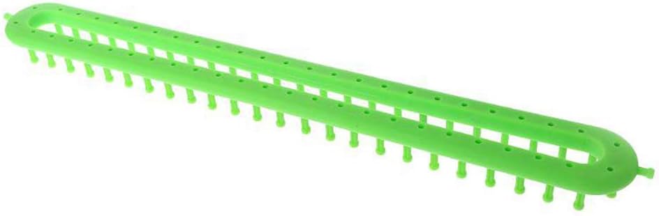 QUPA AM STORE Long Knitting Loom DIY Knitting Board Weaving Loom 47cm/18in for Scarf Sweater Blankets (L)
