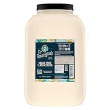 Sir Kensingtons Sugar Free Classic Mayonnaise, Sunflower Oil, Non-GMO, No Artificial Colors, No Artificial Flavors, Keto Friendly, Paleo Friendly, Gluten Free, Kosher, 1gallon, Pack of 4