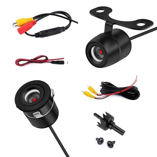 DACIRTY Reversing Camera, 170 Degree Wide Angle 4 LED IP68