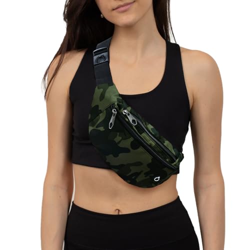 Image of Fanny Packs for Men and Women, Water-Repellent Sports Waist Pack Bag for Travel Hiking Running Hands-free