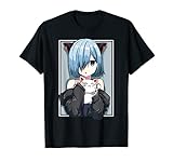 Kawaii Anime Neko Katze Mädchen Manga Otaku Liebhaber Pastel T-Shirt