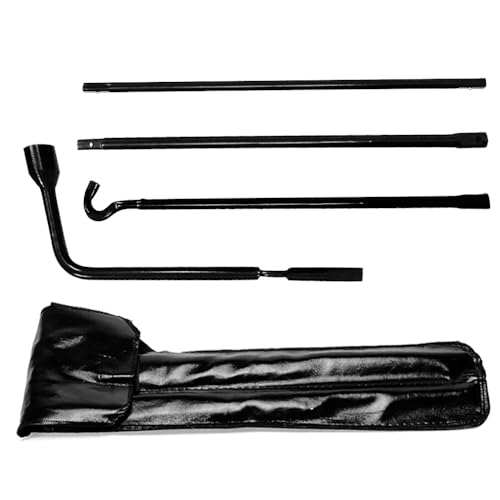 Image of Tire Removal Replacement Kit Spare Tire Removal Tool Kit Fit For Toyota Tire Lug Wrench Handle