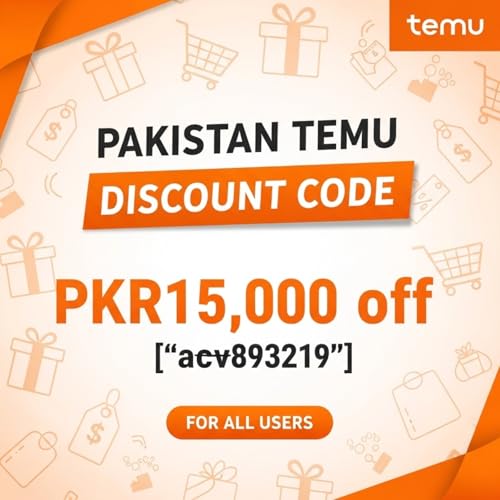 Couverture de ✓Best "Pakistan Temu Discount Code PKR15,000 off [{"acv893219"}] For All User