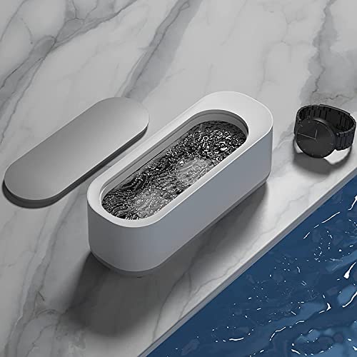 Máquina de limpieza de joyería ultrasónica de la vibración de alta frecuencia Máquina portátil for el hogar Limpiador for el hogar for la limpieza de anteojos de relojes Anillos collar de afeitar maqu Cover