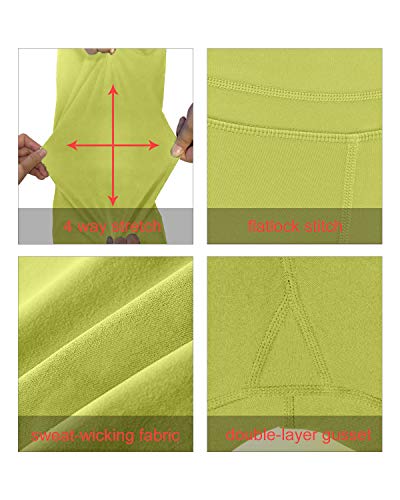 Calça feminina de ioga Zeronic Bootcut de cintura alta com controle de barriga e pernas longas, calç
