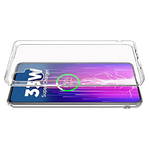 Image of Crystal Clear Back Case for Tecno Spark 8 Pro | Raised Bumps for Camera & Screen Protection | Clear Soft Silicone Back Case Cover for Tecno Spark 8 Pro (TPU | Transparent)
