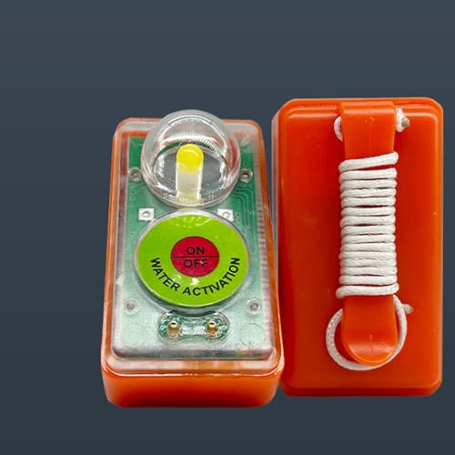 Life Jacket Strobe Light - Flash Device, Personal Safety Beacon, Night Signal Tool | Durable Waterproof Lamp Providing Quick Location Alert Reliable Protection Accessory for Men Women Travel - Image 5