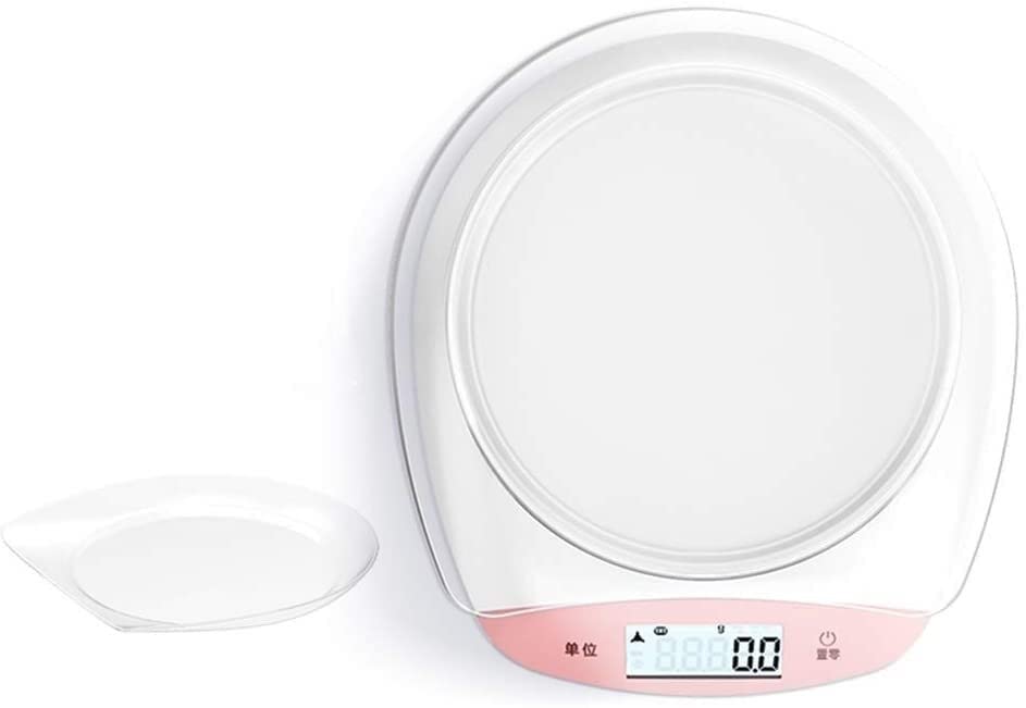 SdaryWare Báscula de Cocina Báscula de Cocina de Alta precisión 5 kg/0,1 g Báscula electrónica Mini para Hornear para el hogar con función Cero/Tara