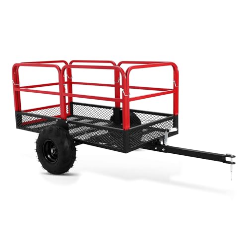 Garvee Heavy Duty ATV Garden Dump Trailer