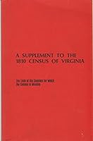Supplement to the 1810 Census of Virginia 0891570098 Book Cover