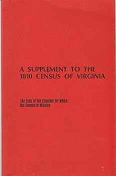 Paperback Supplement to the 1810 Census of Virginia Book