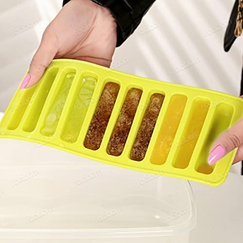 Forma de Gelo Silicone Palito 26 Cm Faz 10 Palitos - 129344