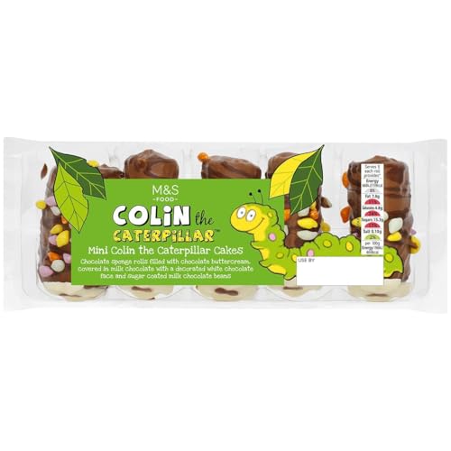 How many slices in colin the caterpillar How many slices in colin the caterpillar