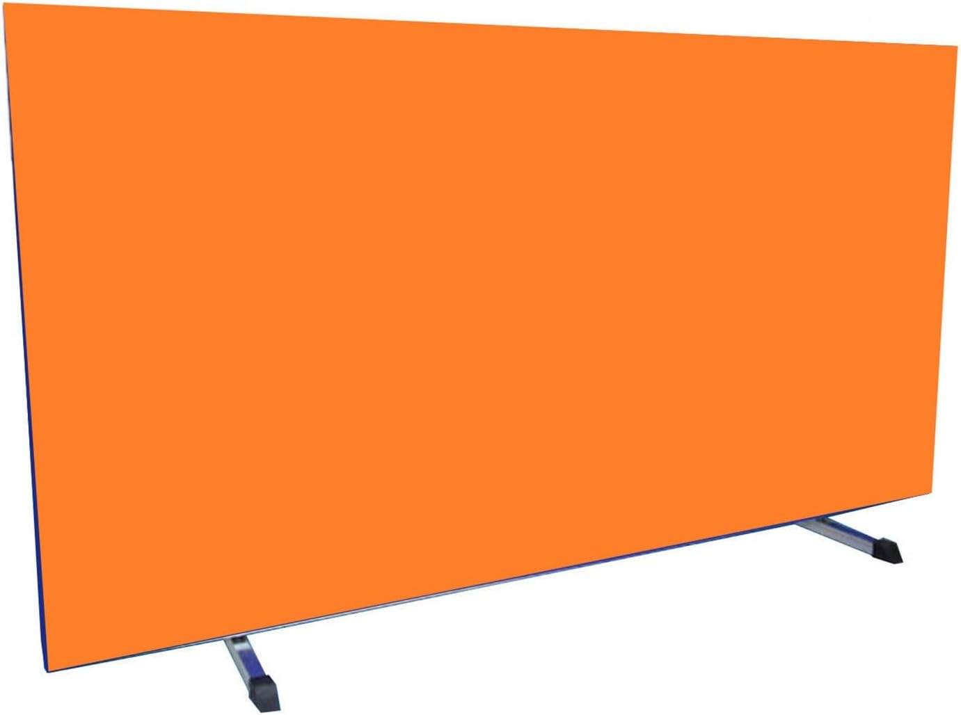 Portable Ping Pong Baffle,Stand-up Table Tennis Catch,Sport Court Screen,Galvanized Easier Ball Pickup,Schools Stadiums(Orange,140x75cm-8pieces)