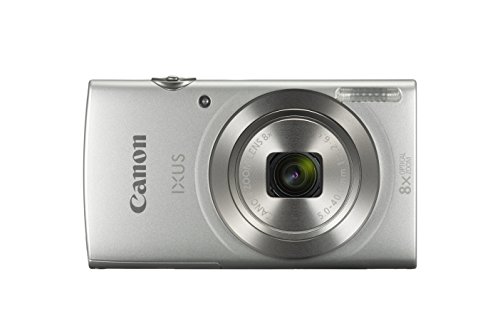 Canon IXUS 175 Compact Camera with 2.7-Inch LCD Screen - Silver (Renewed)